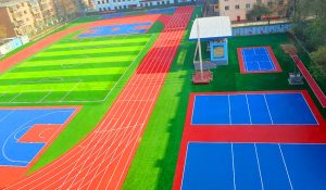 深圳大学塑胶跑道价格多少钱一平米