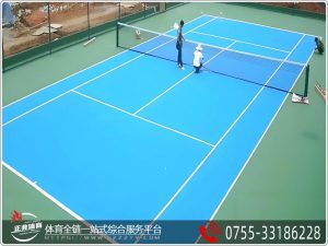 福田公园丙烯酸网球场工程造价多少钱