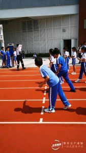 智慧操场，南宁市第四职业技术学院校运会引入智慧...